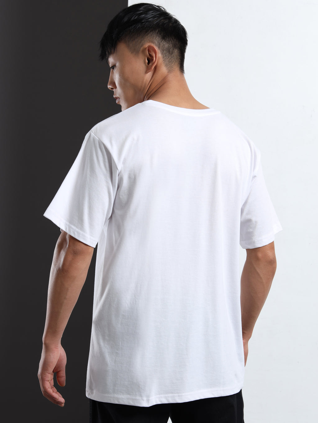 Men's White Smile Club Graphic T-Shirt