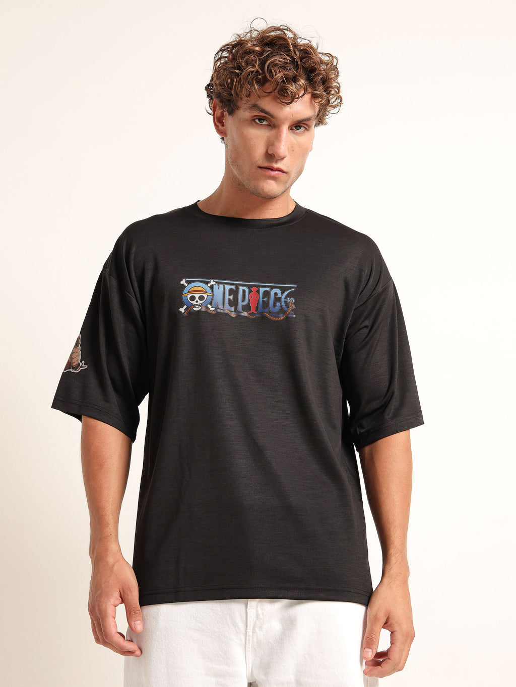 Men's Black One Piece Just Do It Oversized T-Shirt