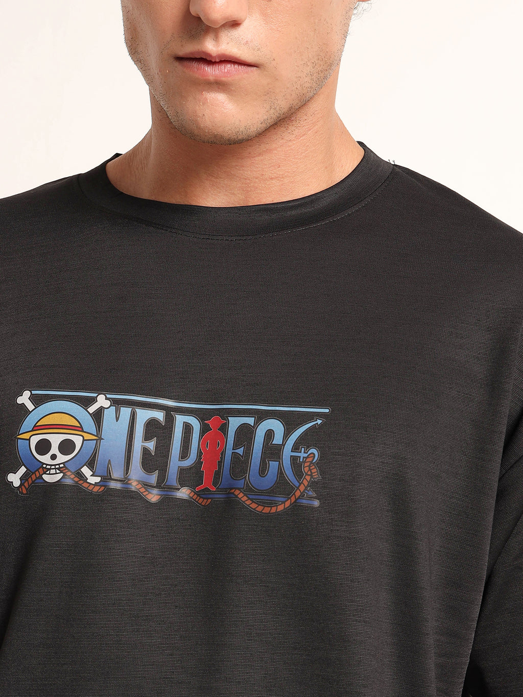 Men's Black One Piece Just Do It Oversized T-Shirt