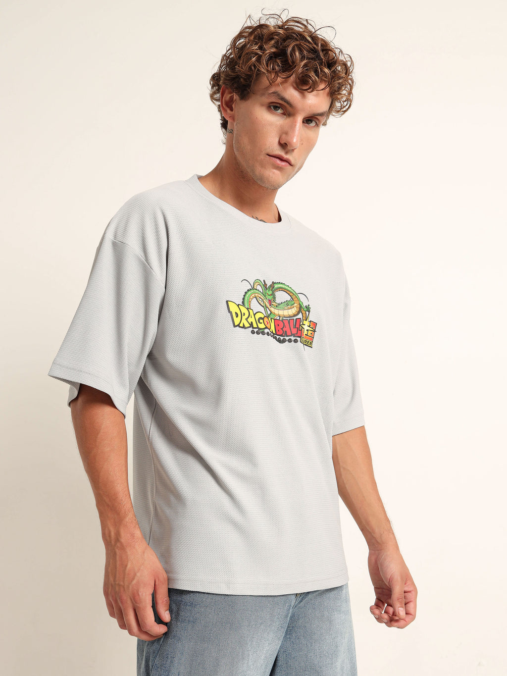 Dragon Ball Super Shenron Logo Oversized T-Shirt