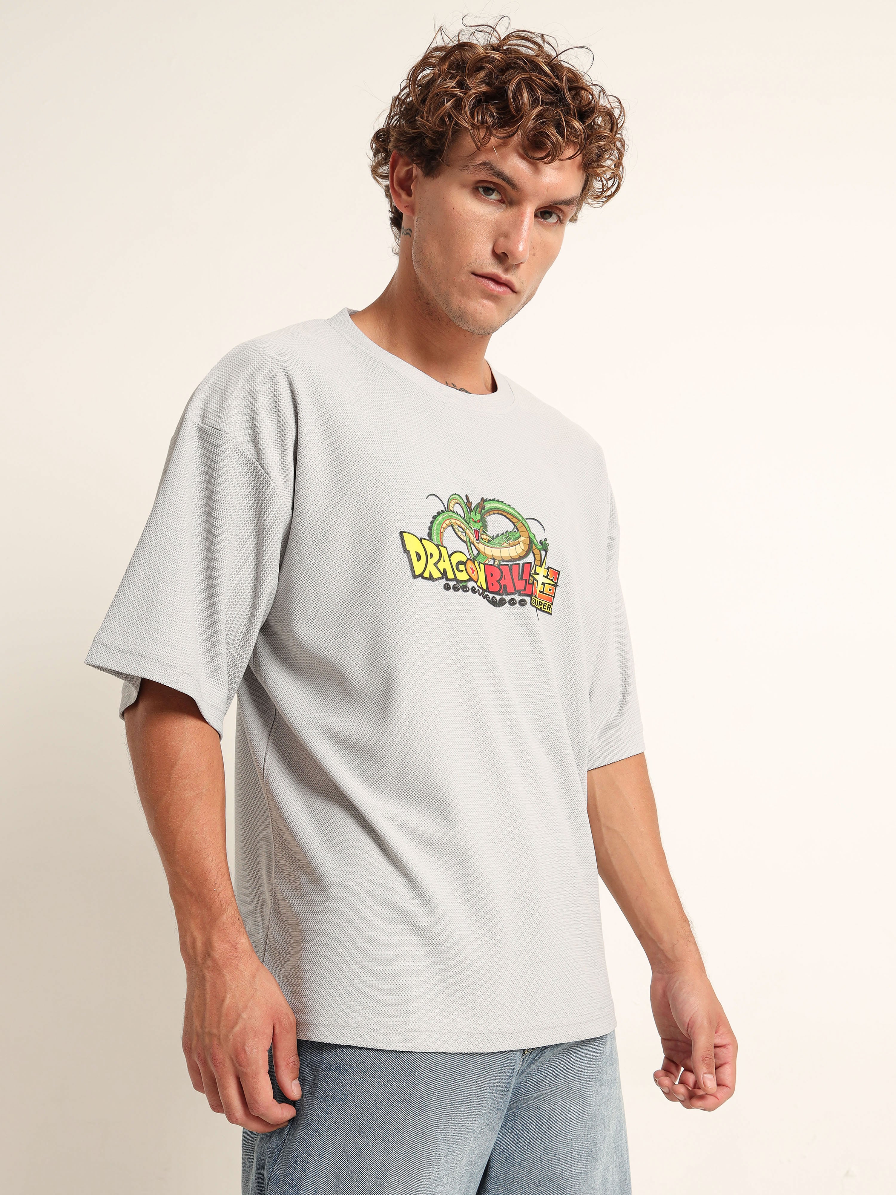 Dragon Ball Super Shenron Logo Oversized T-Shirt