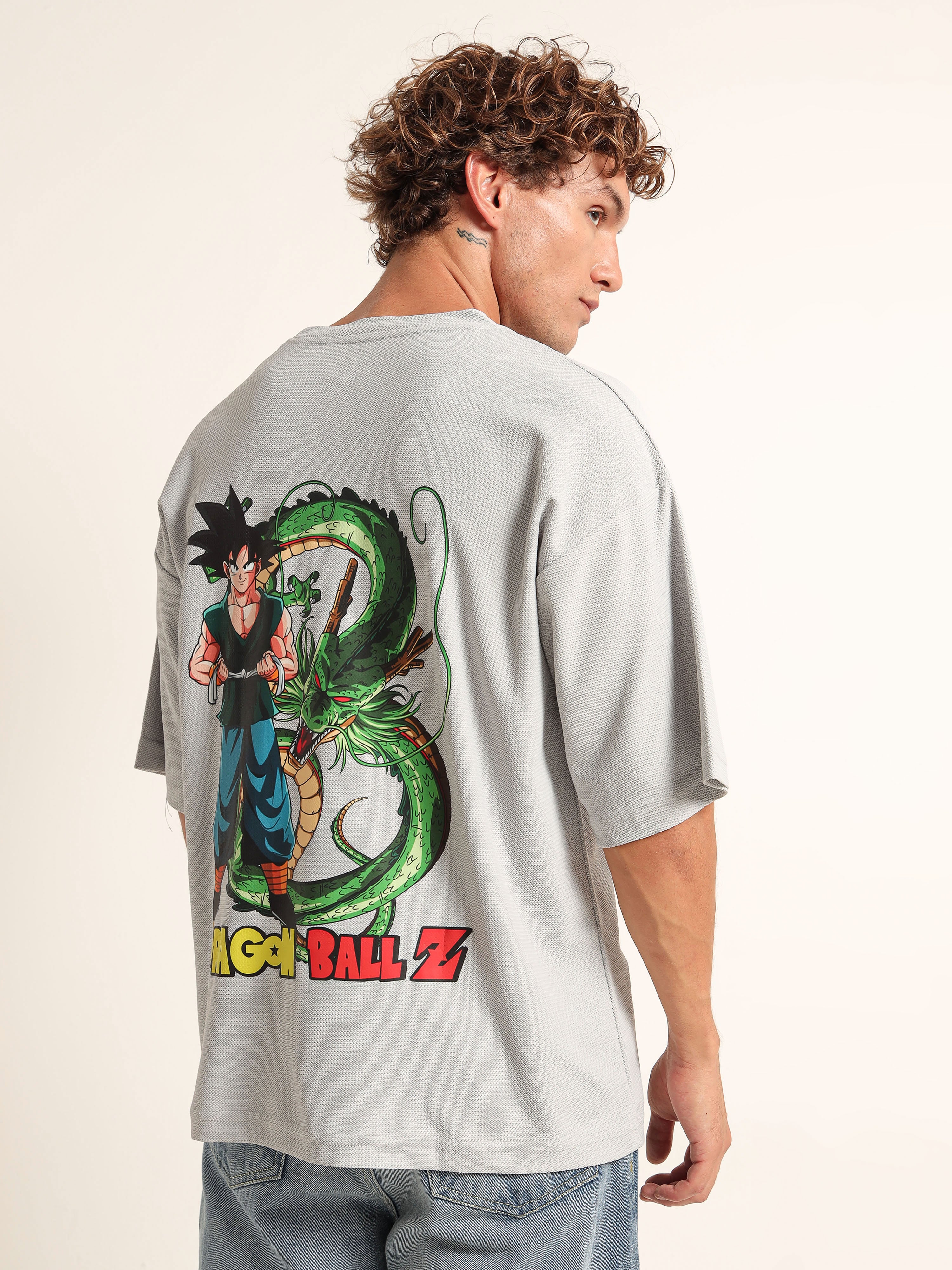 Dragon Ball Super Shenron Logo Oversized T-Shirt
