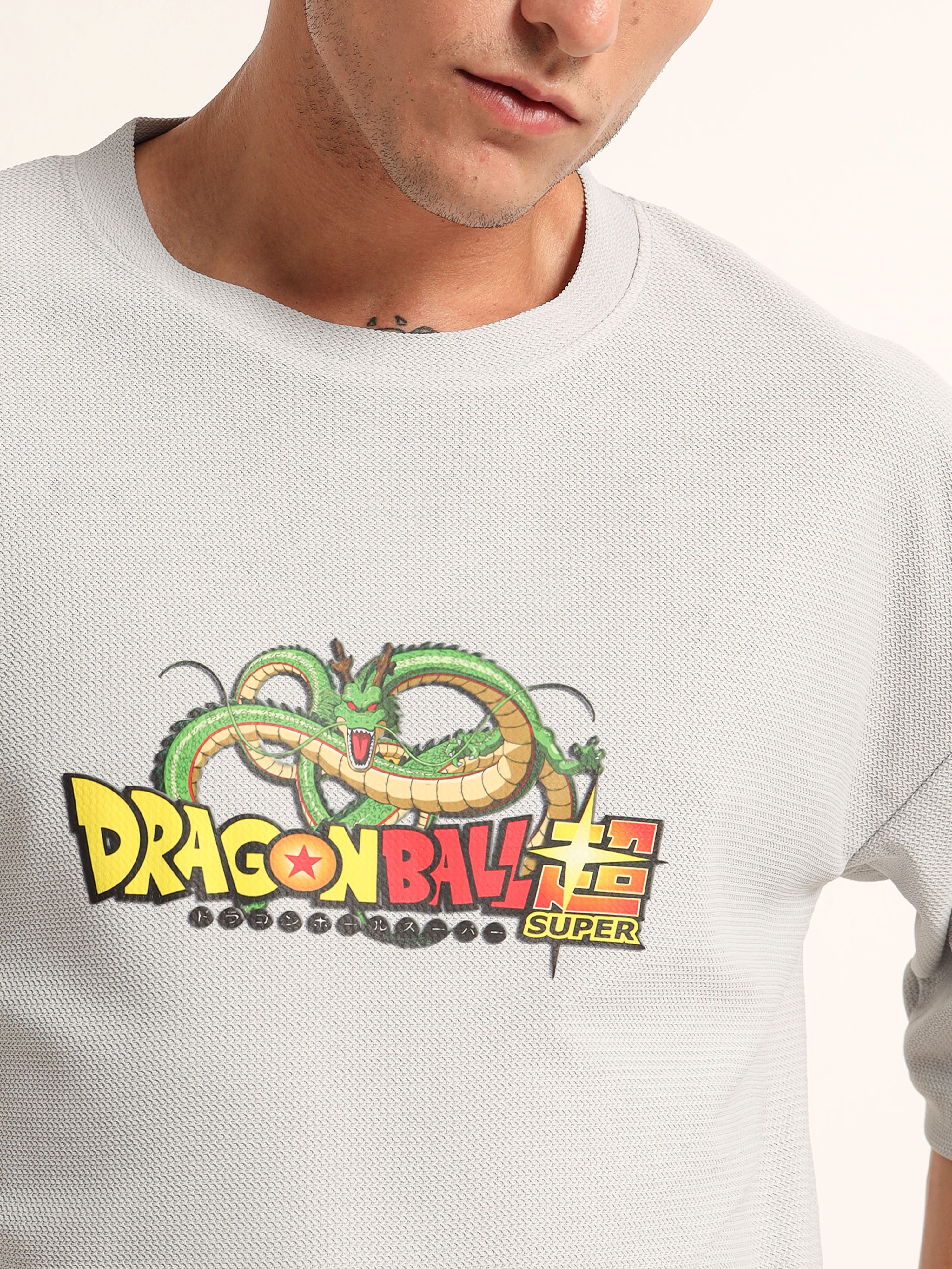 Dragon Ball Super Shenron Logo Oversized T-Shirt