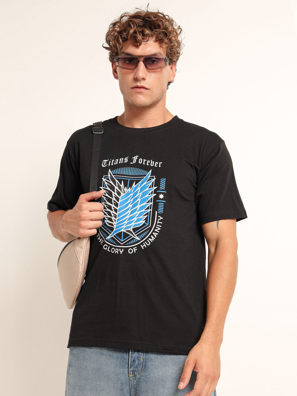 Men's Black Titans Forever Graphic T-Shirt