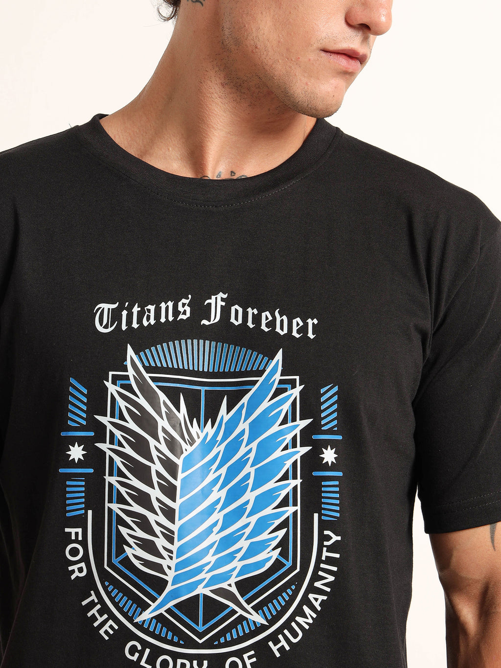 Men's Black Titans Forever Graphic T-Shirt