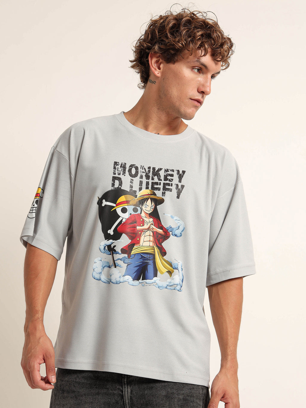 Monkey D. Luffy Gear Pose Oversized T-Shirt