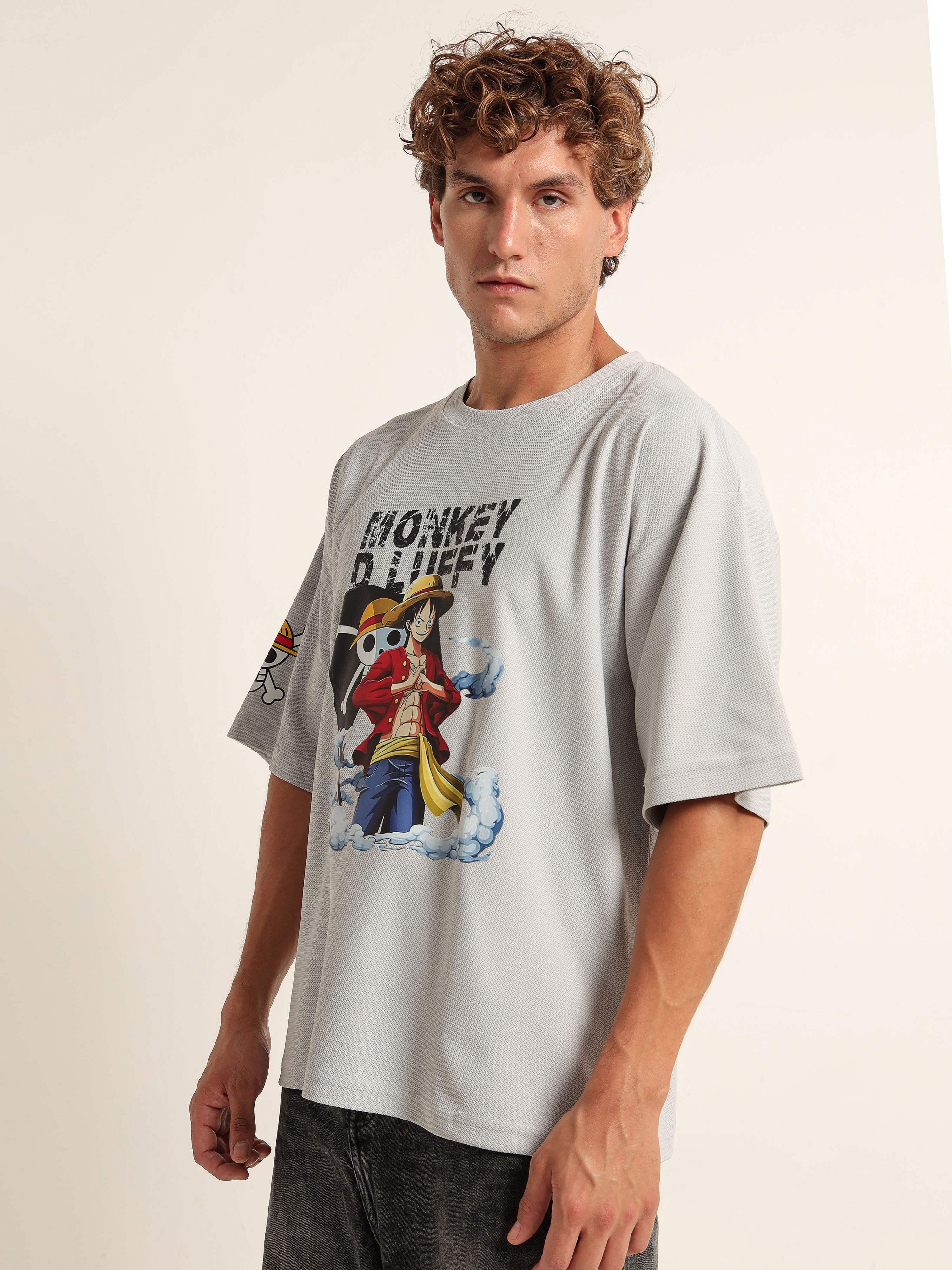 Monkey D. Luffy Gear Pose Oversized T-Shirt
