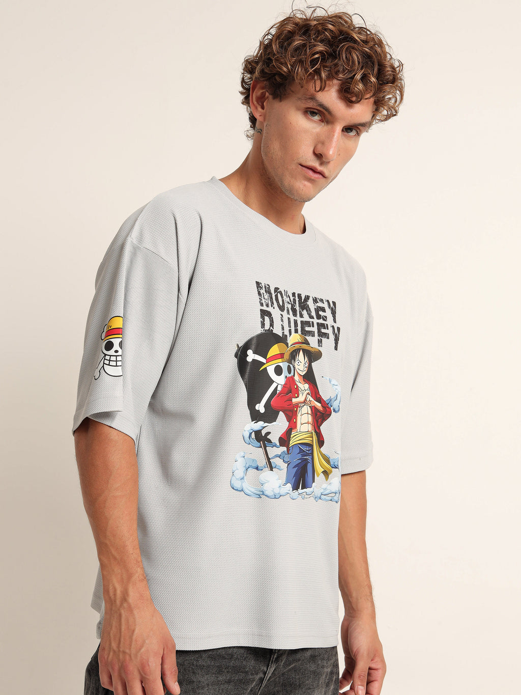 Monkey D. Luffy Gear Pose Oversized T-Shirt