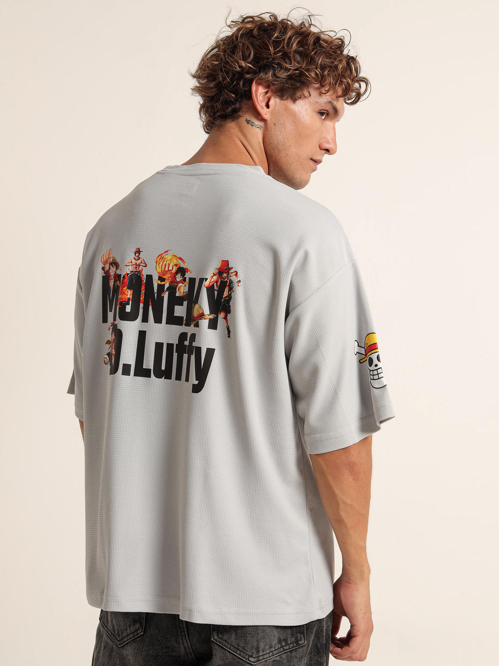 Monkey D. Luffy Gear Pose Oversized T-Shirt