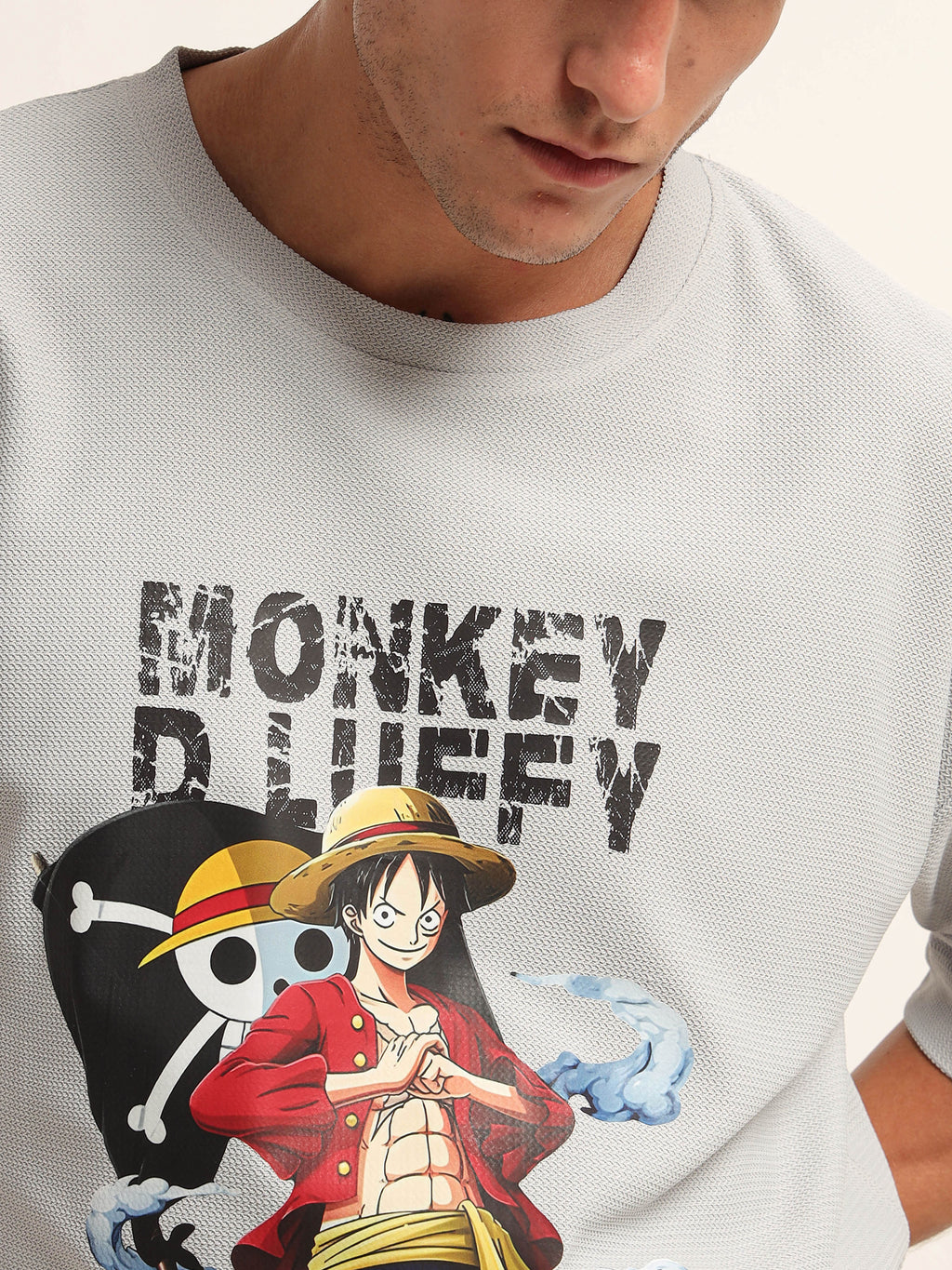 Monkey D. Luffy Gear Pose Oversized T-Shirt