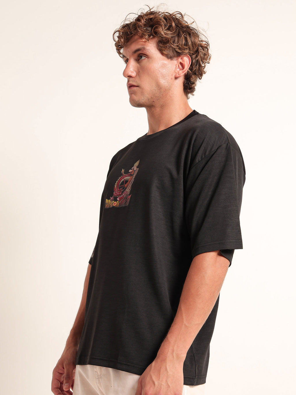 Men's Pink Jujutsu Kaisen Cursed Energy Oversized T-Shirt