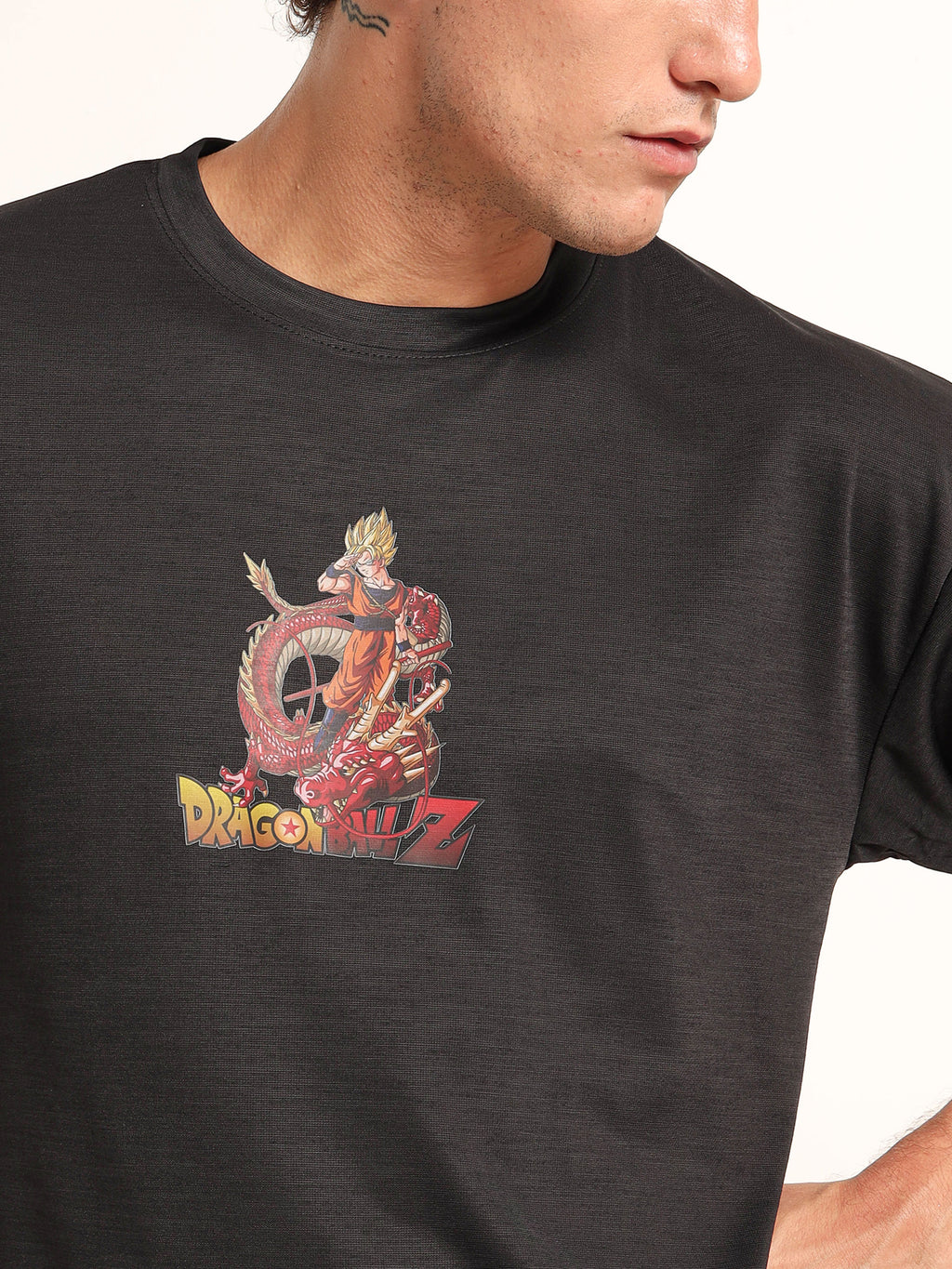 Men's Pink Jujutsu Kaisen Cursed Energy Oversized T-Shirt