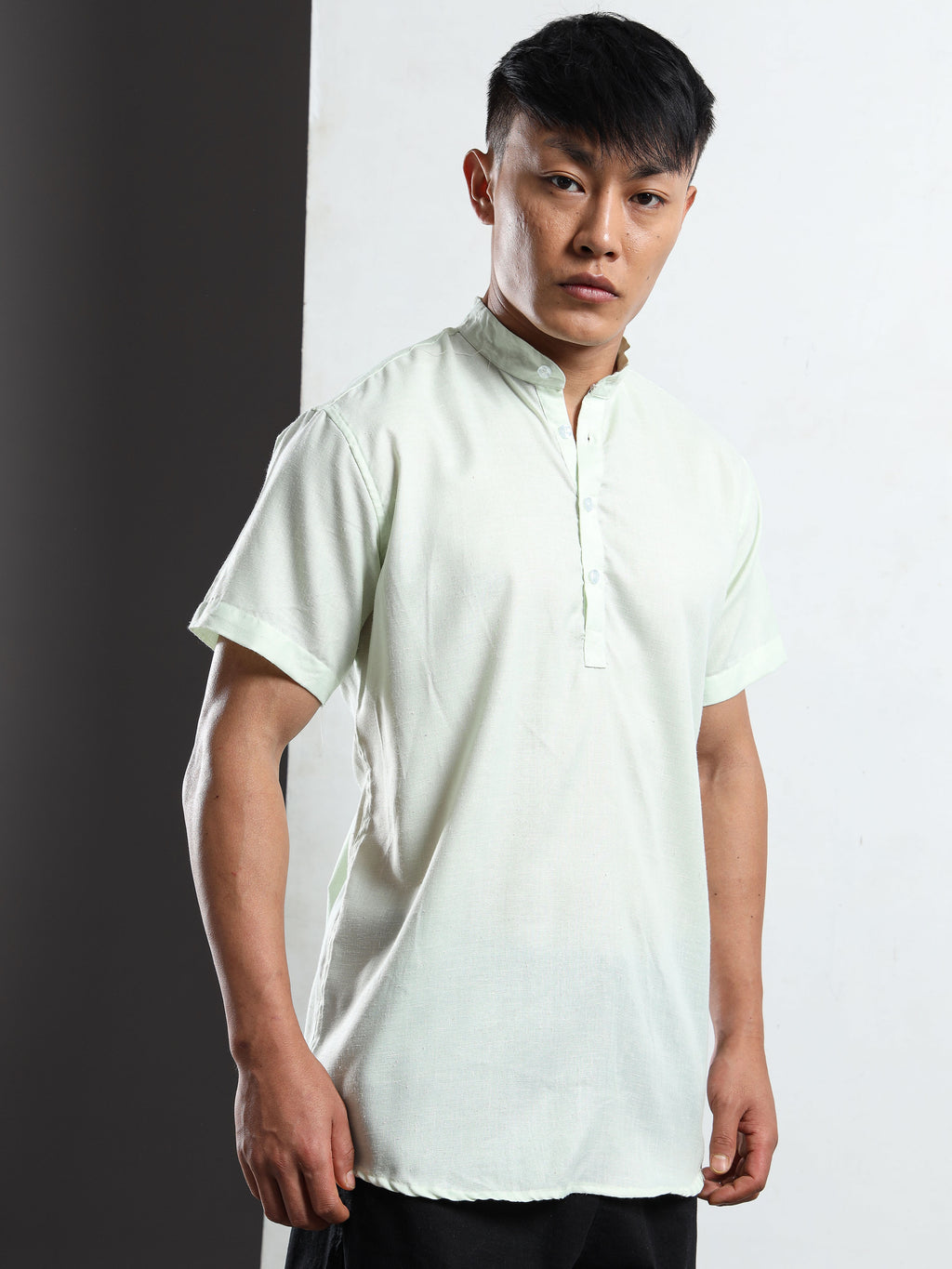 Men’s Off White Short Sleeve Kurta