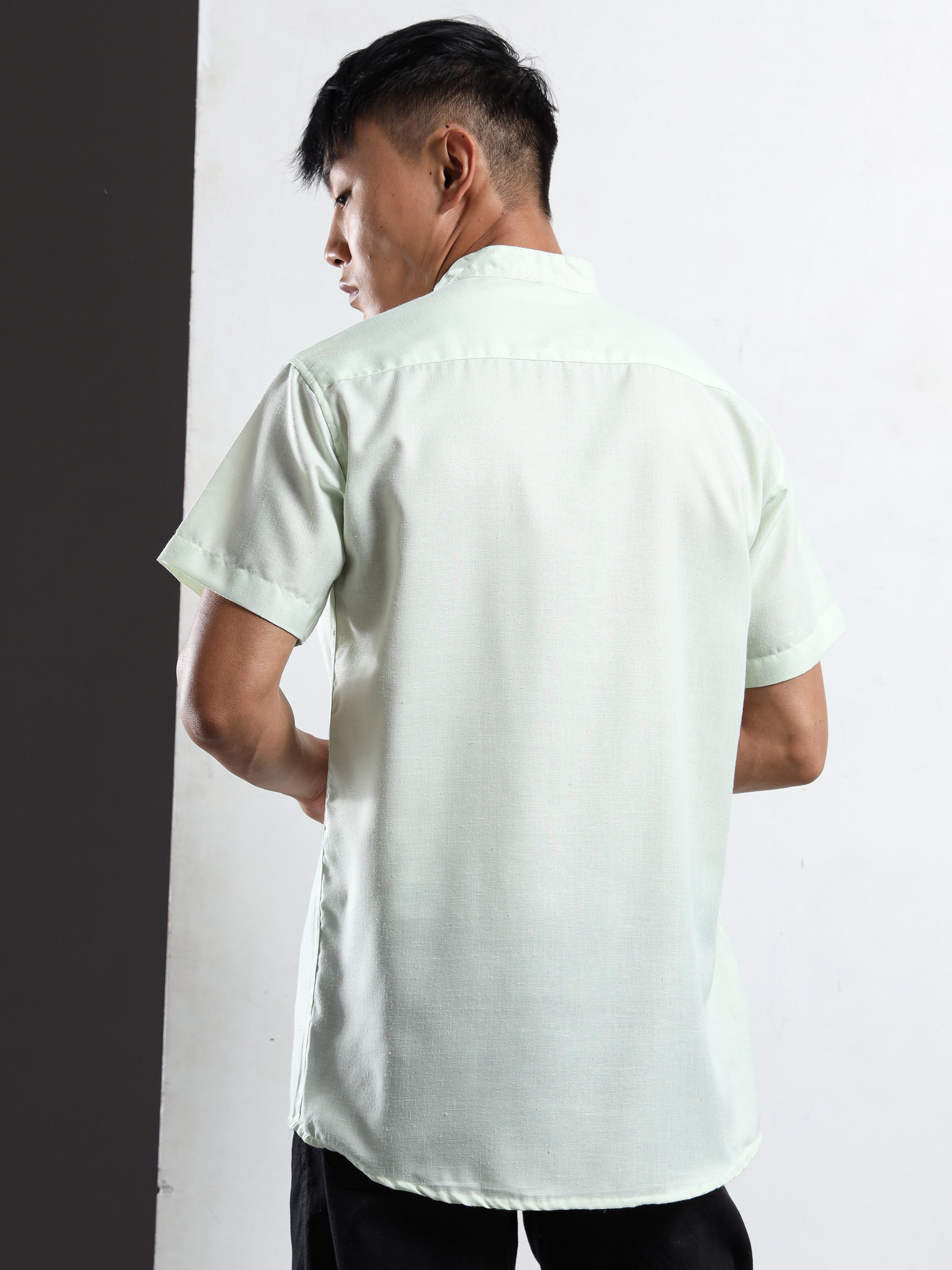 Men’s Off White Short Sleeve Kurta