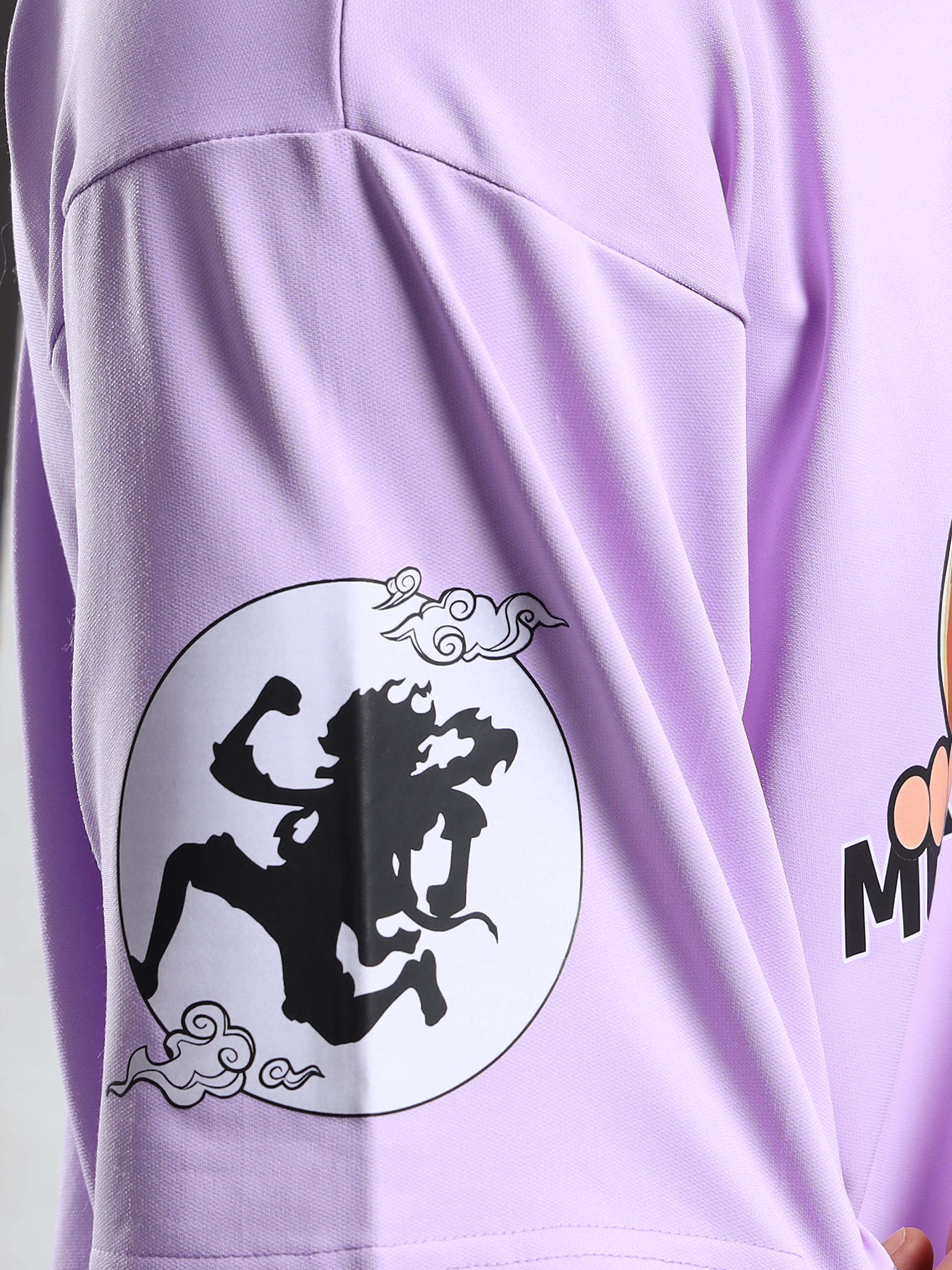 Men's Lilac One Piece Gear 5 Oversized T-Shirt