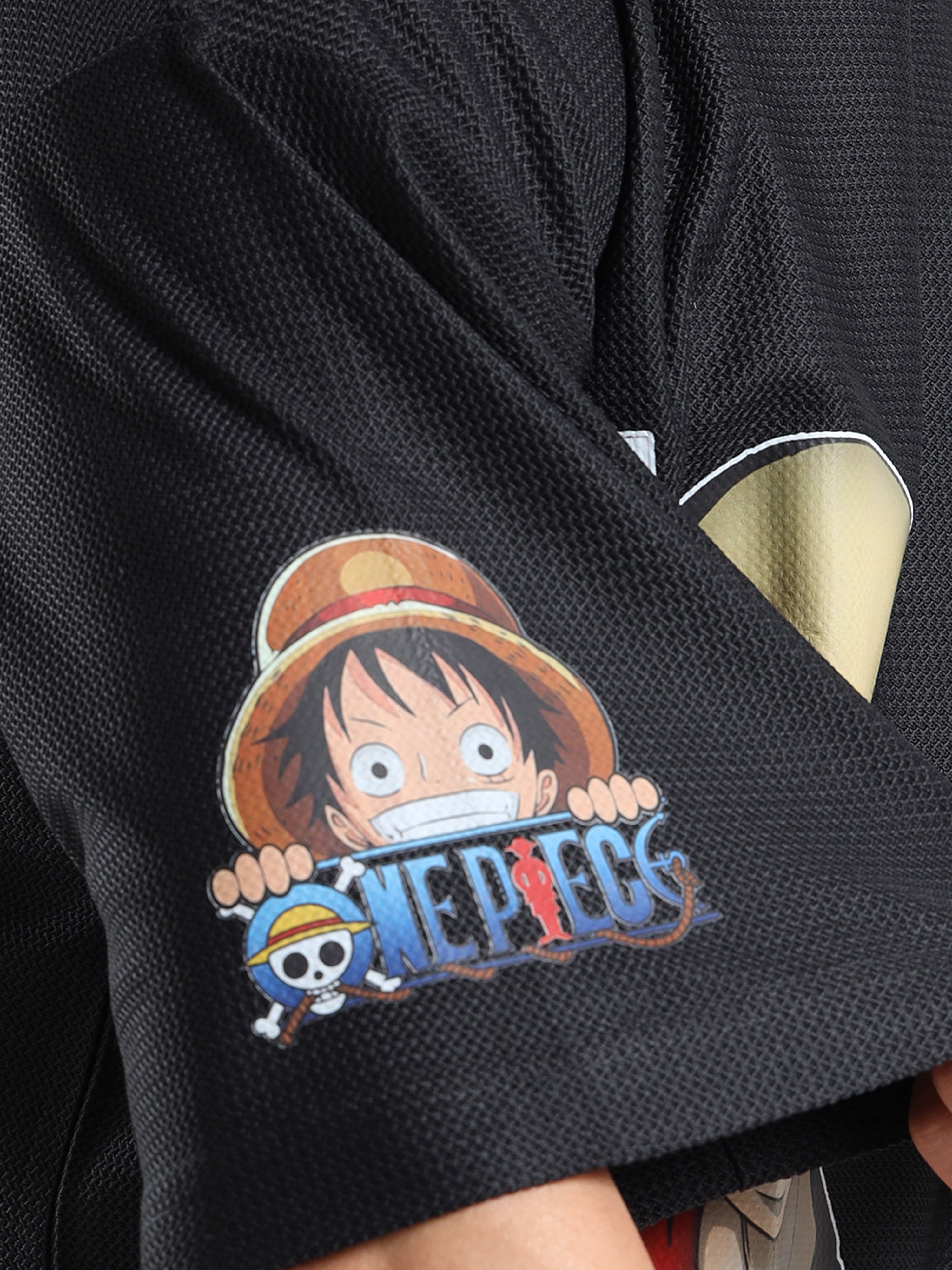 Men Printed Drop-Shoulder Sleeves Applique T-shirt