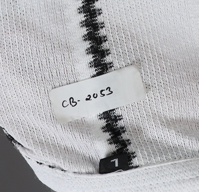 Men's  White Striped Shirt