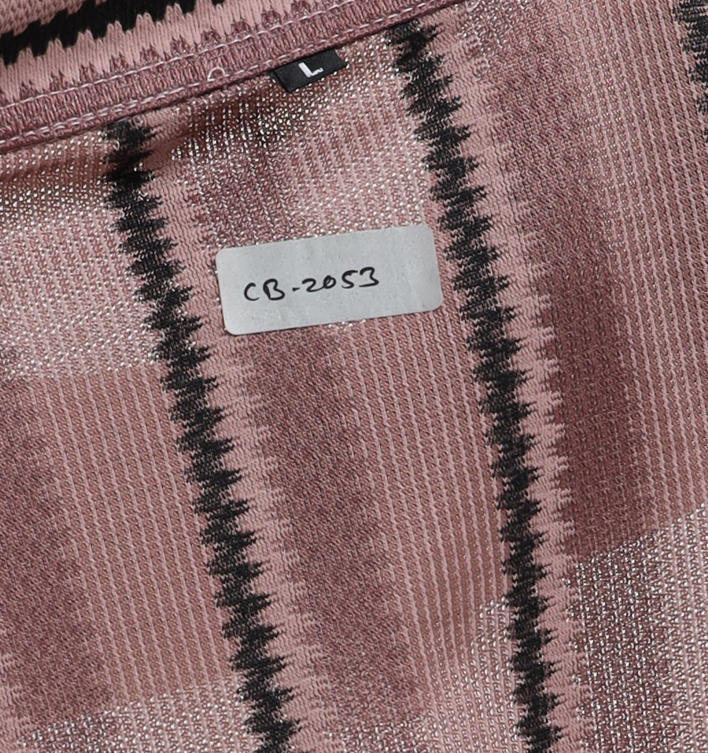Men's Pink Striped Shirt