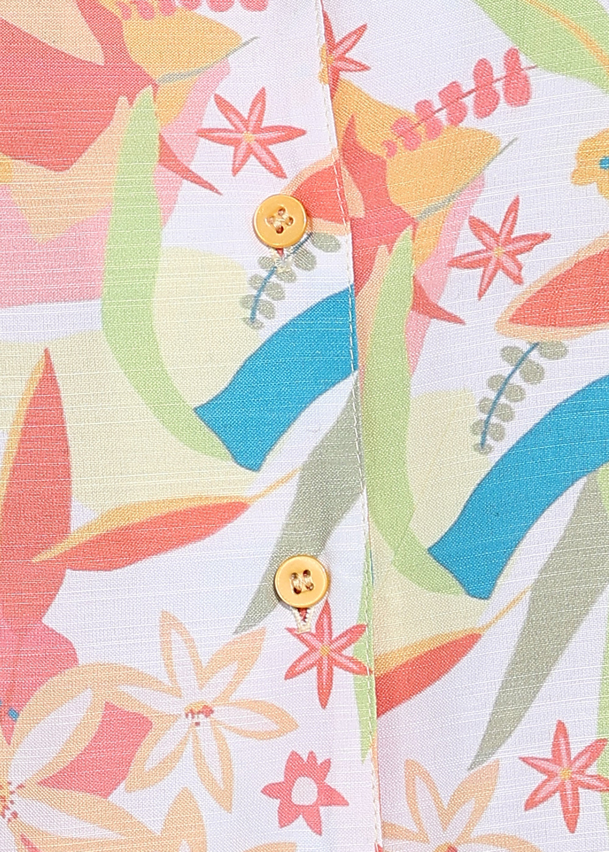 Women Multicolor Floral Printed Half Sleeve Shirt Top