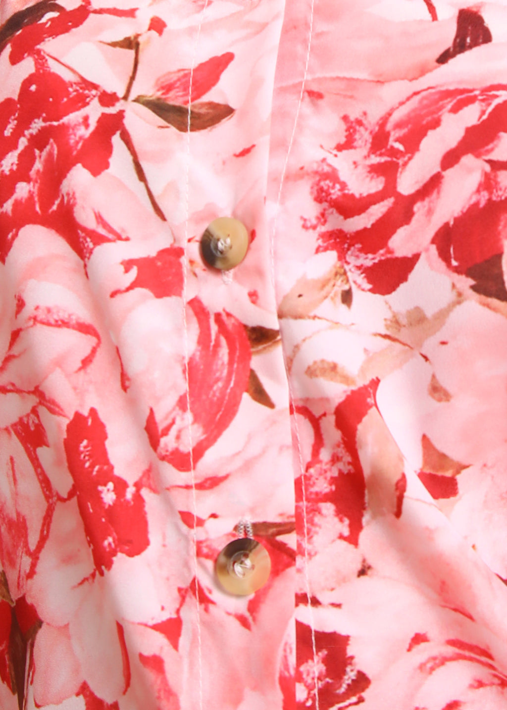 Women Pink Marble Printed Button-Down Long Sleeve Shirt Top